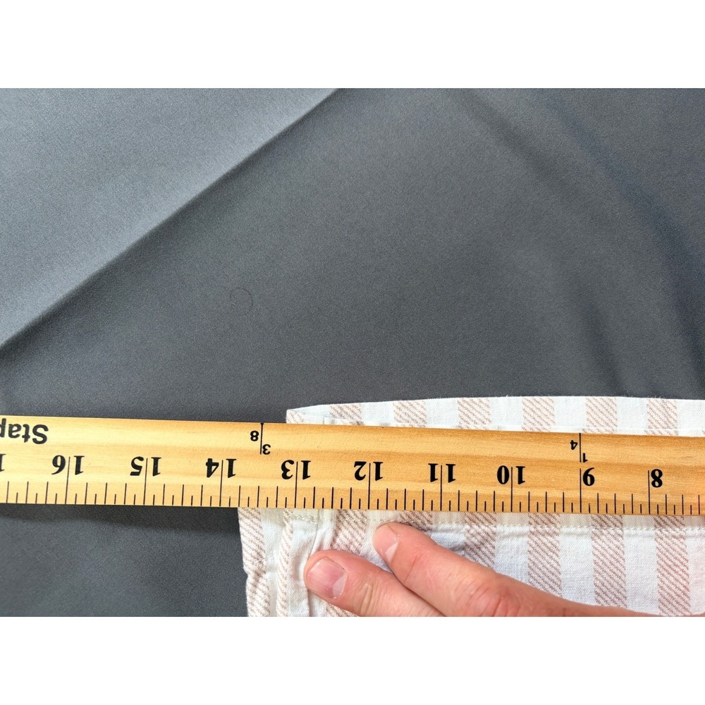 torrid Beige and White Striped Wide Leg Pants - Picture 15 of 15